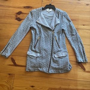Lucky brand cotton blazer cardi